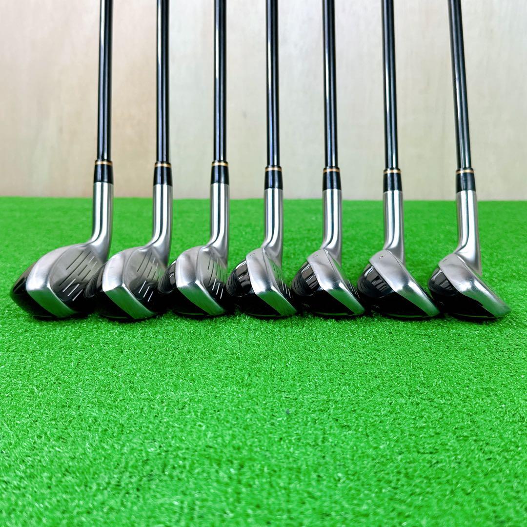 【美品】 SPALDING パワーアイアン SE 7本 ユーティリティアイアン