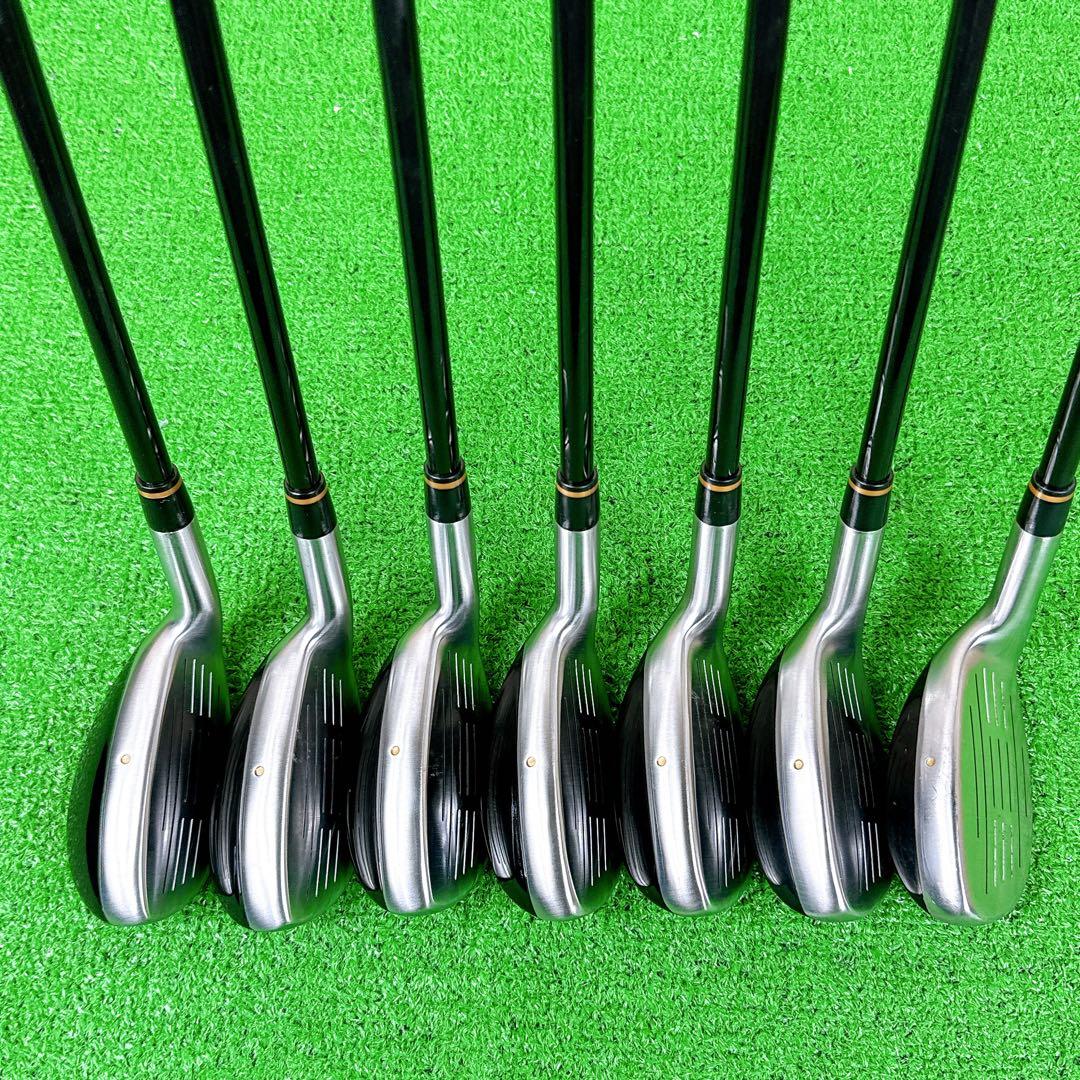 【美品】 SPALDING パワーアイアン SE 7本 ユーティリティアイアン