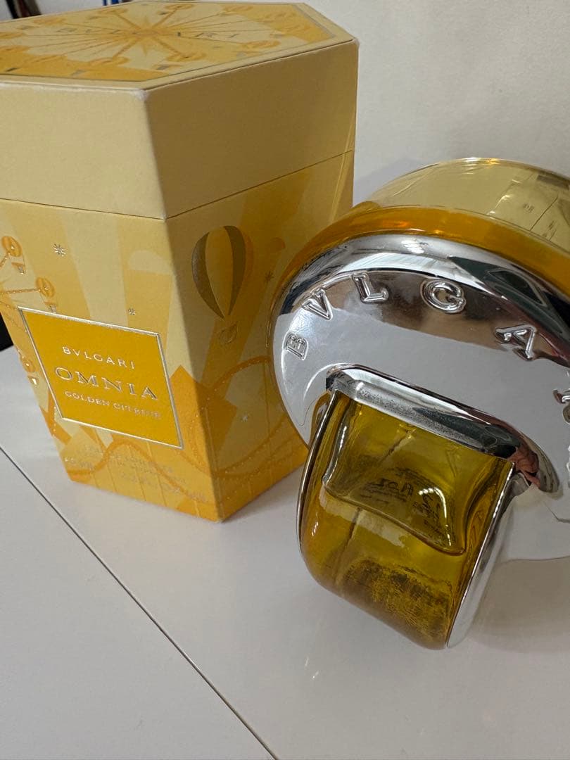 激レア 廃盤 ブルガリ 香水 オムニア ゴールデンシトリン 65ml