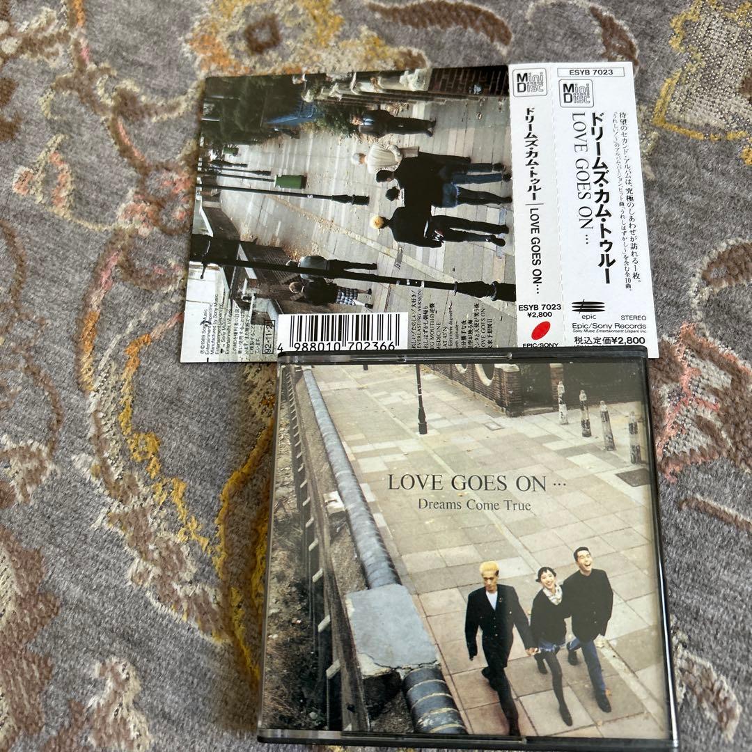 ドリカム　LOVE GOES ON MD