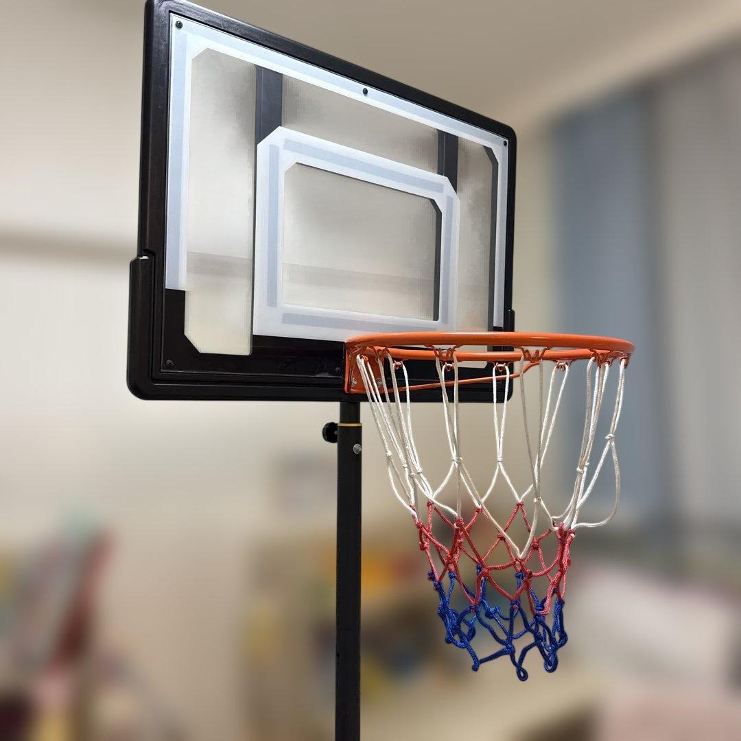 【初売り】バスケットゴール 屋内外兼用 高さ5段階160cm〜210cm移動式