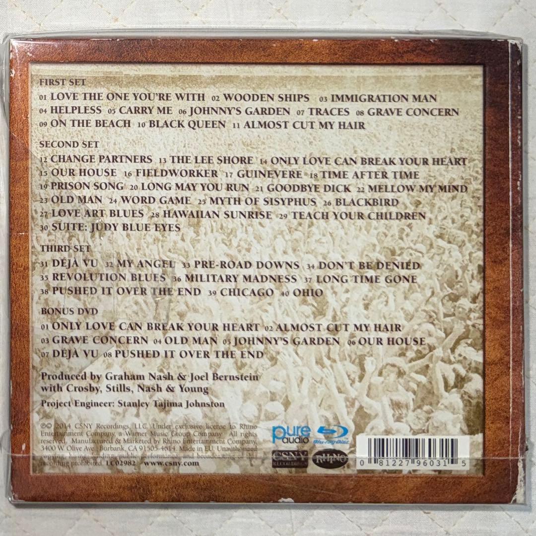 ハイレゾ！Blu-ray Audio＋DVD！CSNY 1974