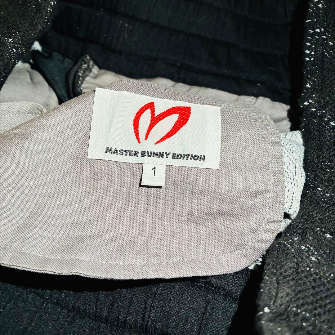 未使用級　MASTER BUNNY EDITION ジャガード　フレアパンツ