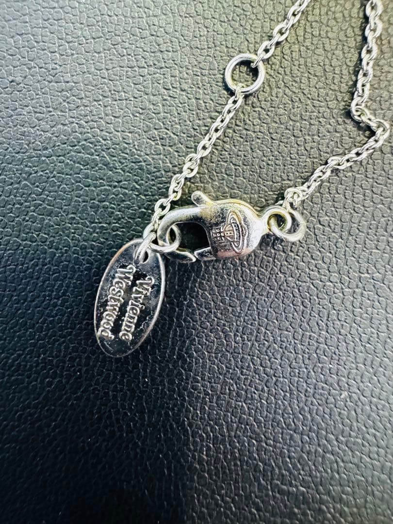 Vivienne Westwood 赤いハートと王冠のネックレス