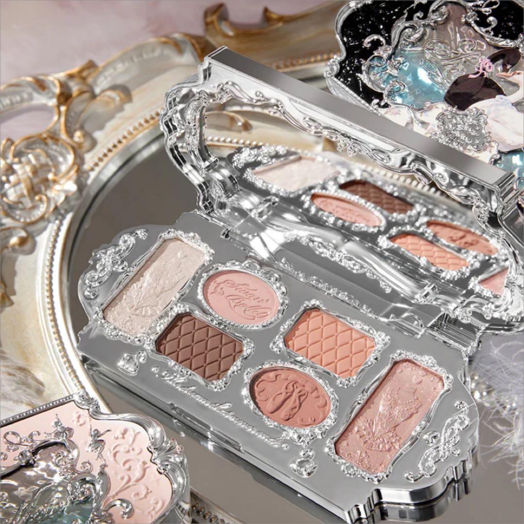 【新品3点セット】フラワーノーズ　スワンバレエ　アイシャドウパレット　未開封