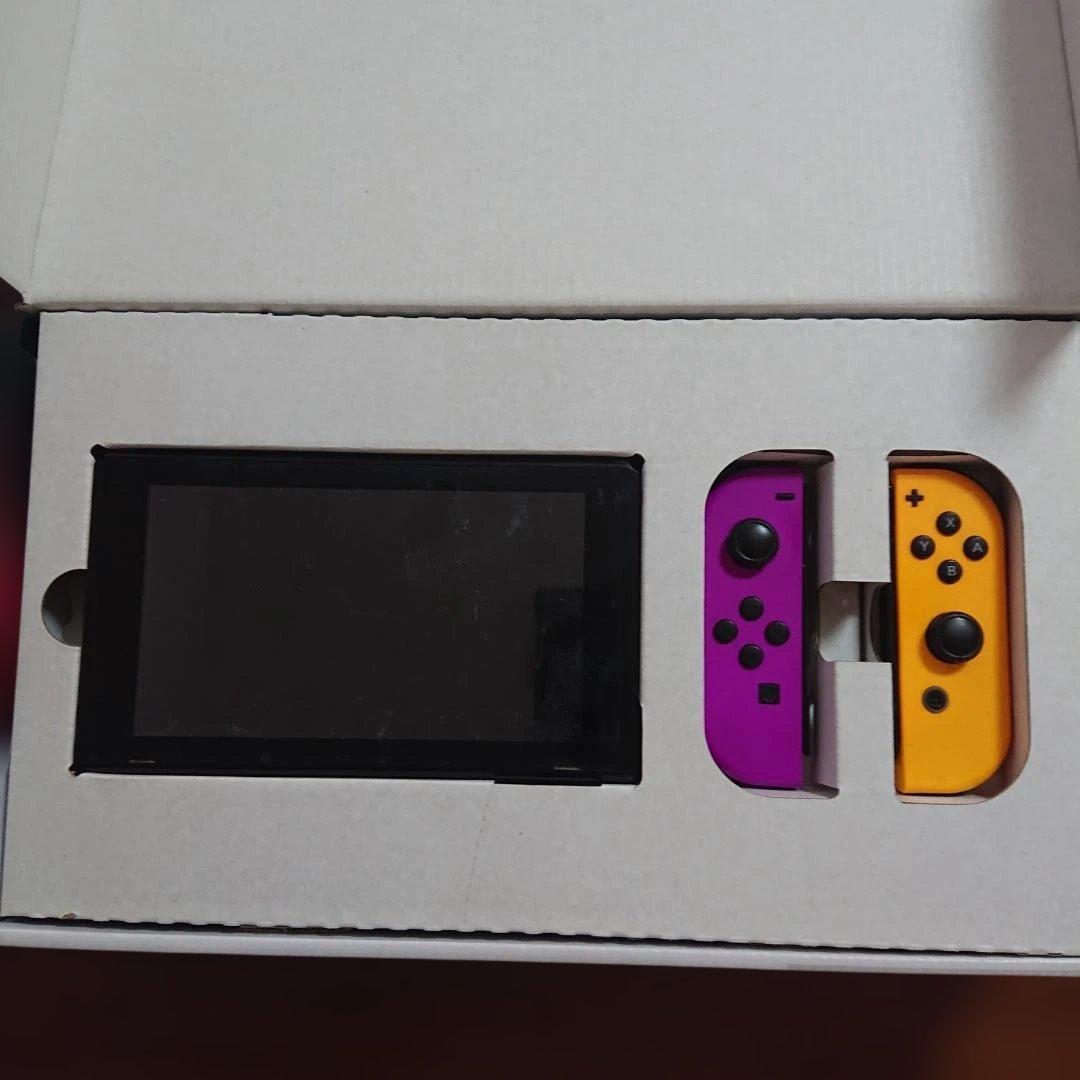 Nintendo Switch 本体 黒・紫・オレンジ ジャンク品