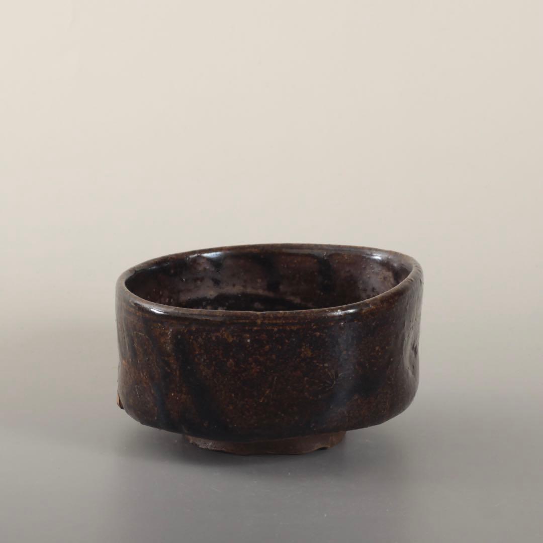 祖母懐印 志戸呂焼 半筒 茶碗 茶道具 古美術 古道具 アンティーク