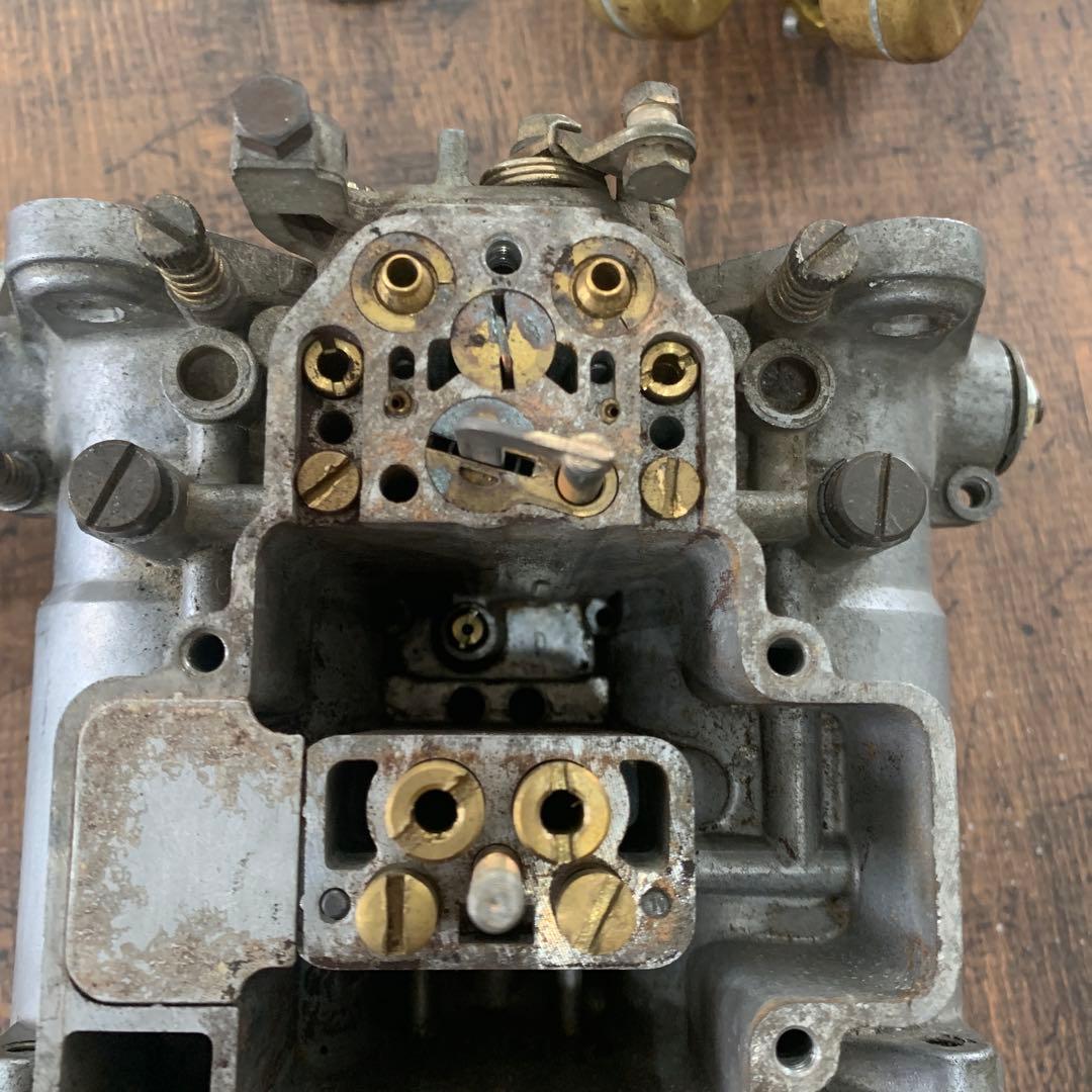 【最終値下げ】キャブレターWEBER40φ DCOE 対策前イタリア製ミニ旧車