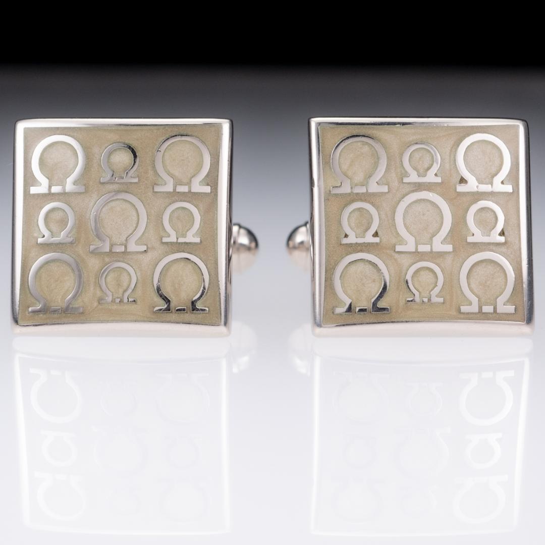 80's ビンテージ フェラガモ ガンチーニ カフスボタン FERRAGAMO