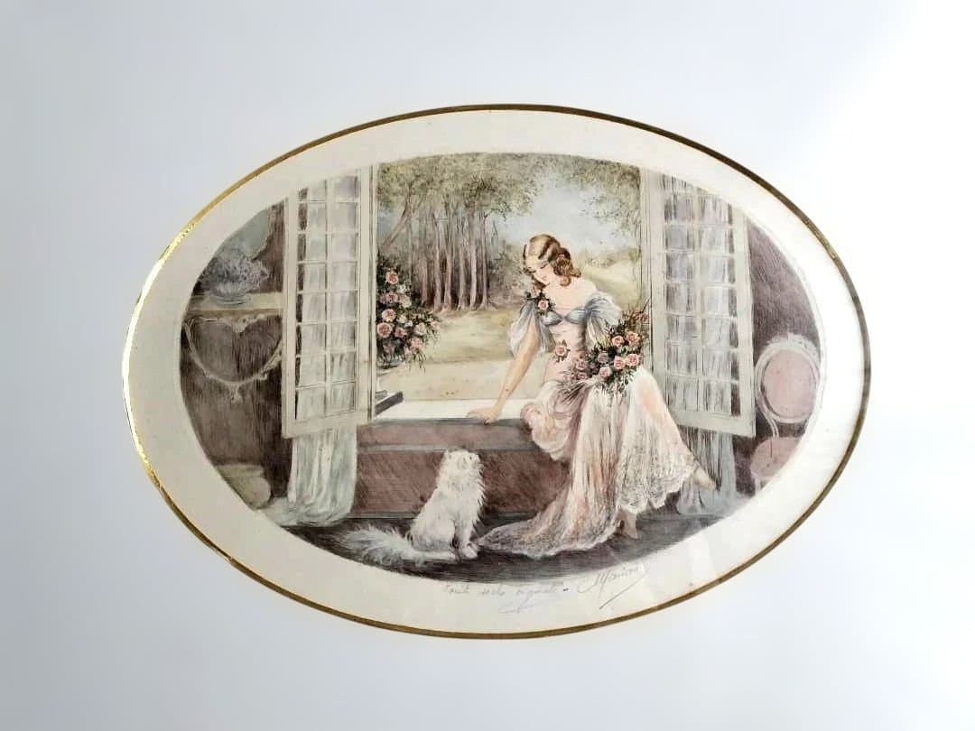 仏画家 マリアンヌ 石版画 \