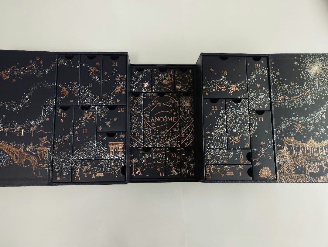 【お値下げ中】LANCOME アドベントカレンダー箱&ラヴィエベル30mL他