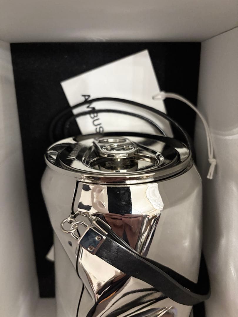 STYLISE 　　AMBUSH® CAN CLUTCH シルバー 新品