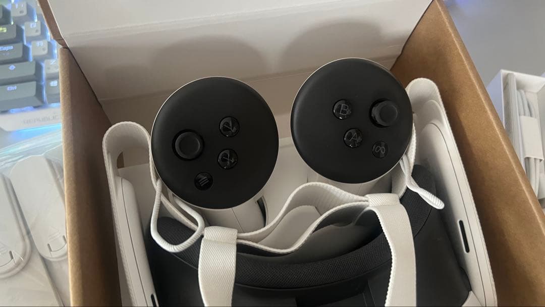 う*こ様 ☁️ Quest 3☁️ VRヘッドセット 128GB +アク