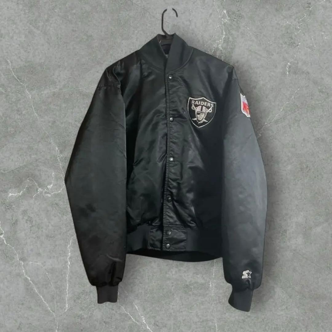 ウォームアップウェア 80s 90s STARTER RAIDERS stadium jacket