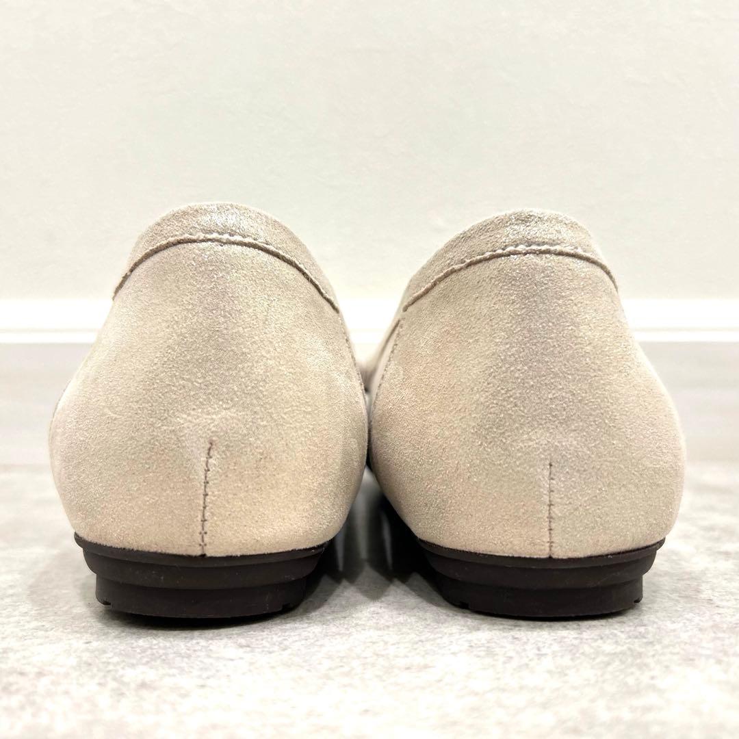 新品 HIMIKO 卑弥呼 本革 ビジュー モカシシ ローファー23.5