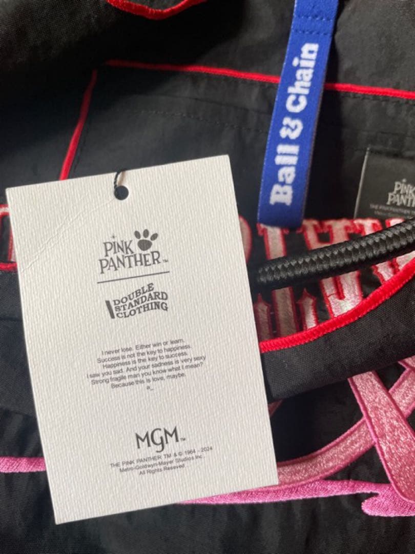 ダブルスタンダードクロージング BALL＆CHAINピンクパンサー　エコバッグ