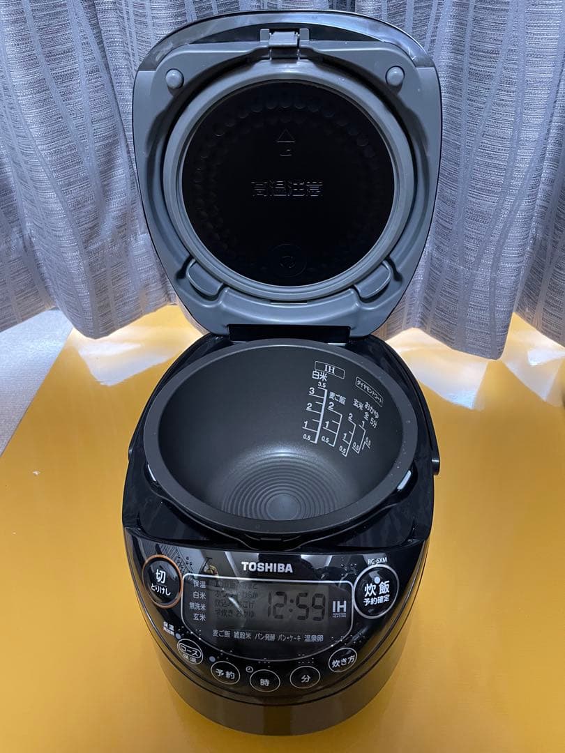 【TOSHIBA】炊飯器 RC-6XM(3.5合炊き)
