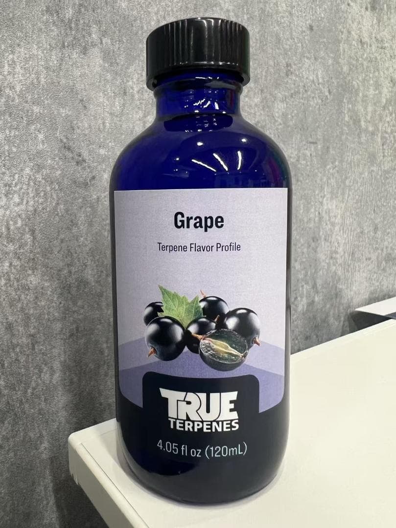 TRUE テルペン アトマイザー CBD CBN CBG 10ml グレープ