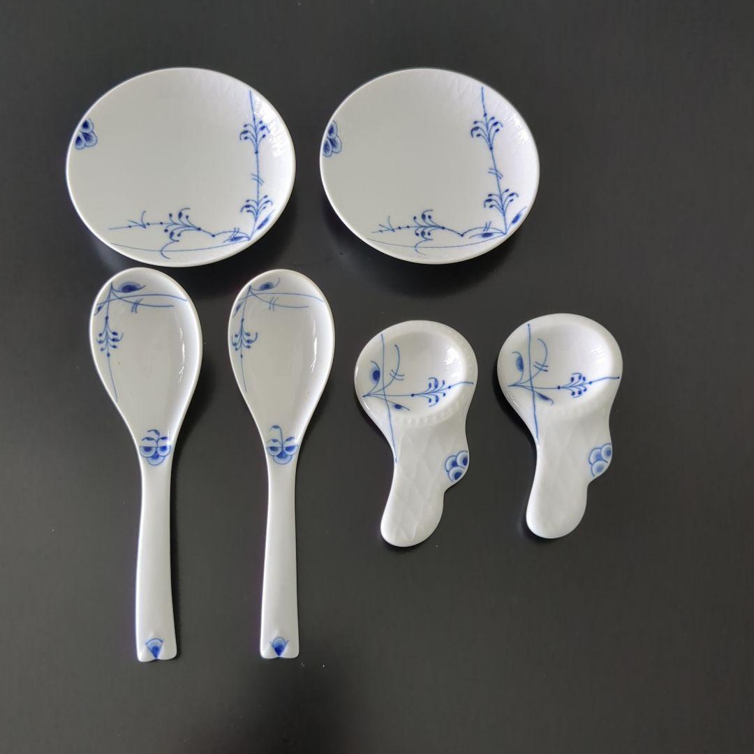 ロイヤルコペンハーゲン　ブルーパルメッテ　セット