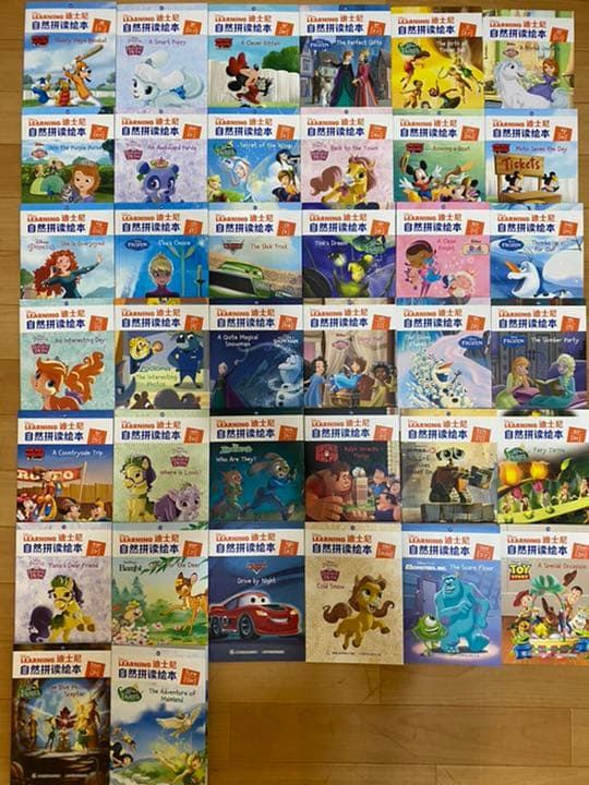 Disney Learning Phonics for Fun80冊英語音声絵本