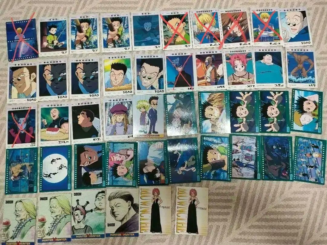 ハンターハンターカードダス　バラ売り