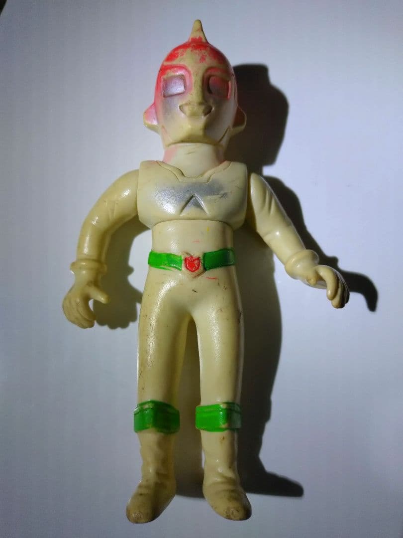 突撃ヒューマン!!☆1970年代の希少ソフビフィギュア☆高さ約14.5cm