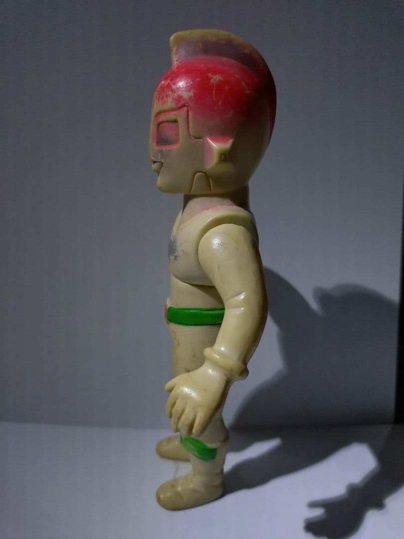 突撃ヒューマン!!☆1970年代の希少ソフビフィギュア☆高さ約14.5cm