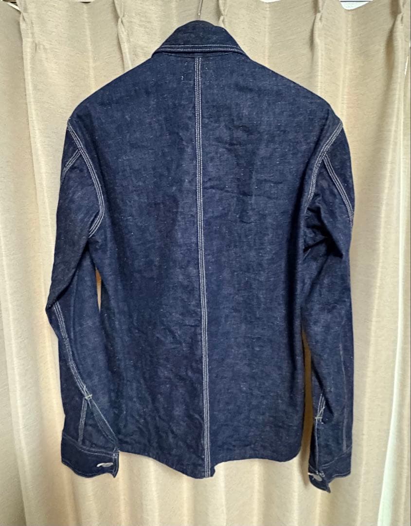 ヘラーズカフェ WAREHOUSE デニムジャケット カバーオール38