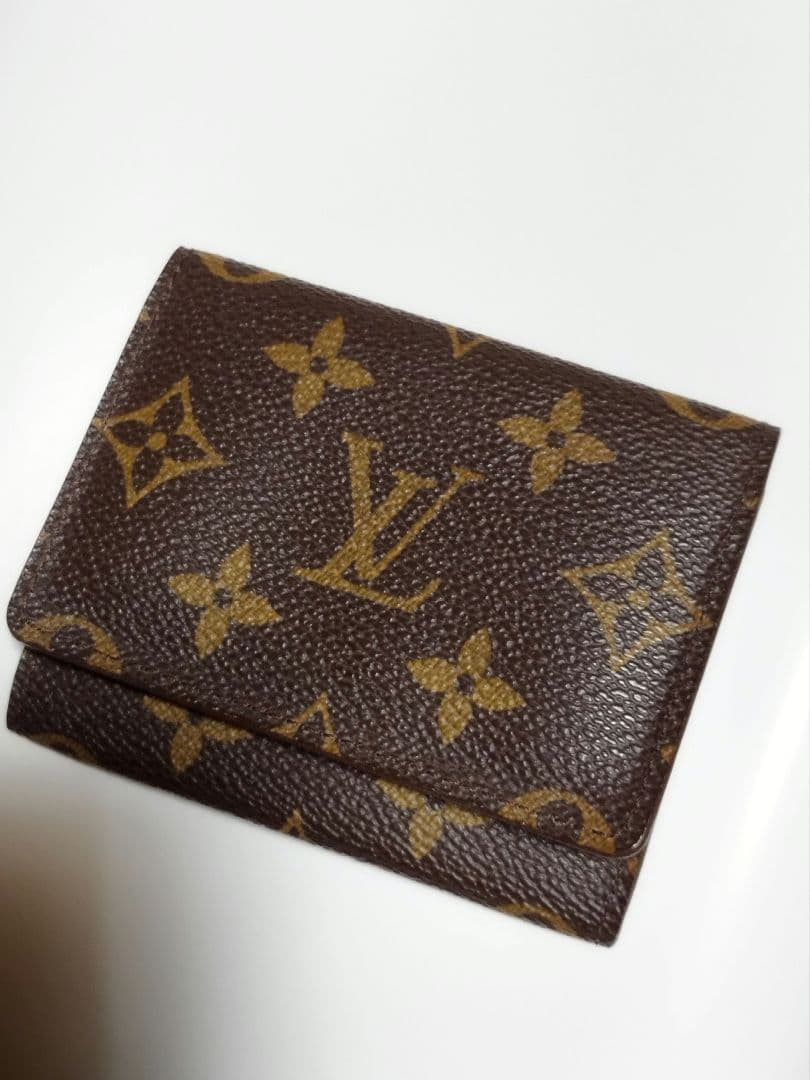 美品 ルイヴィトン LOUIS VUITTON 名刺入れ カード入れ モノグラム