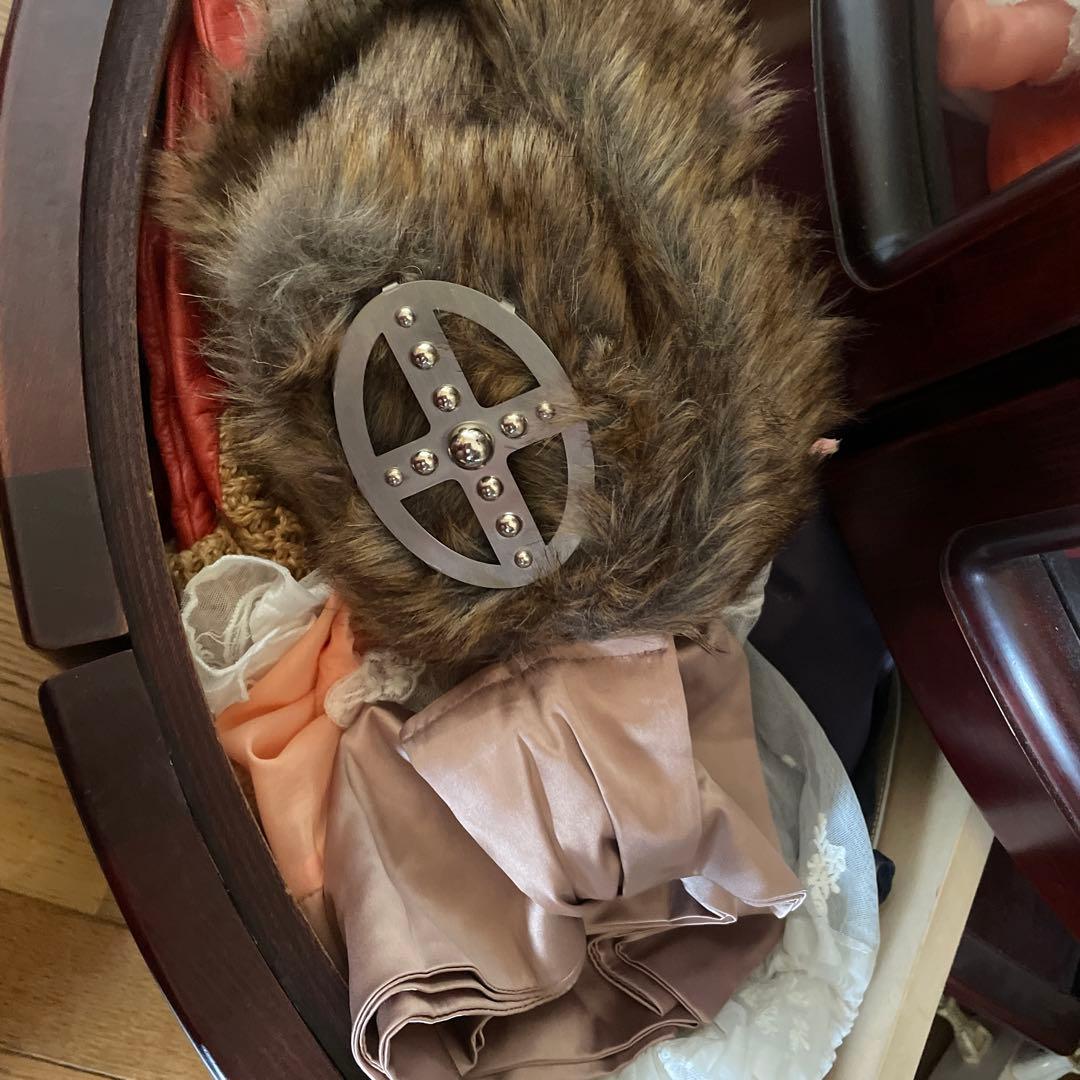 即購可333studio X keimfleck 2way個性的ファーレース帽子