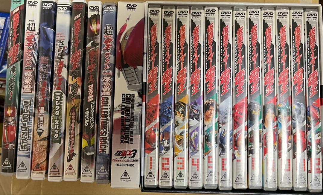 仮面ライダー電王 DVD全巻　映画版DVD　セット