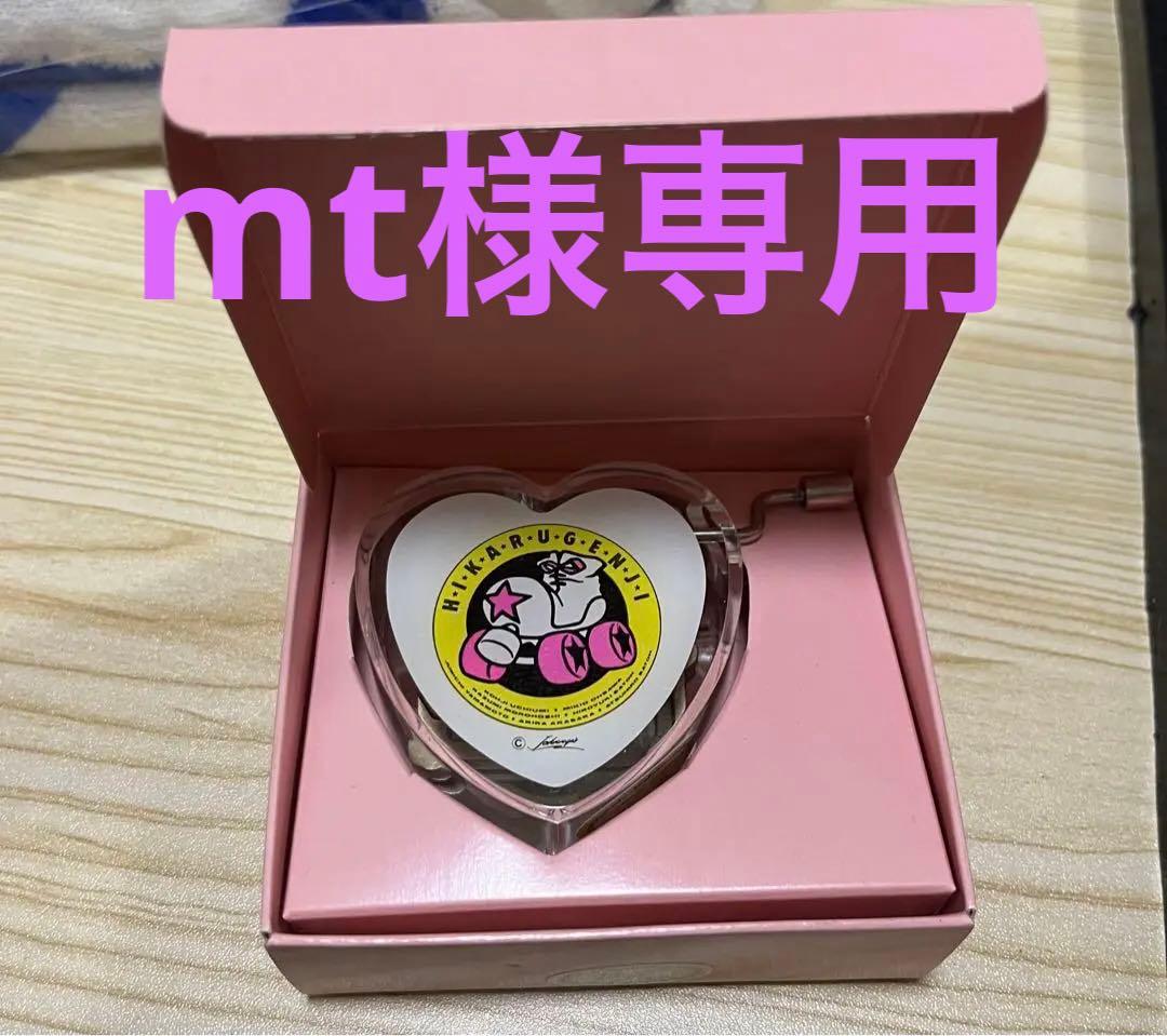 mt　光GENJI オルゴール、陶器人形