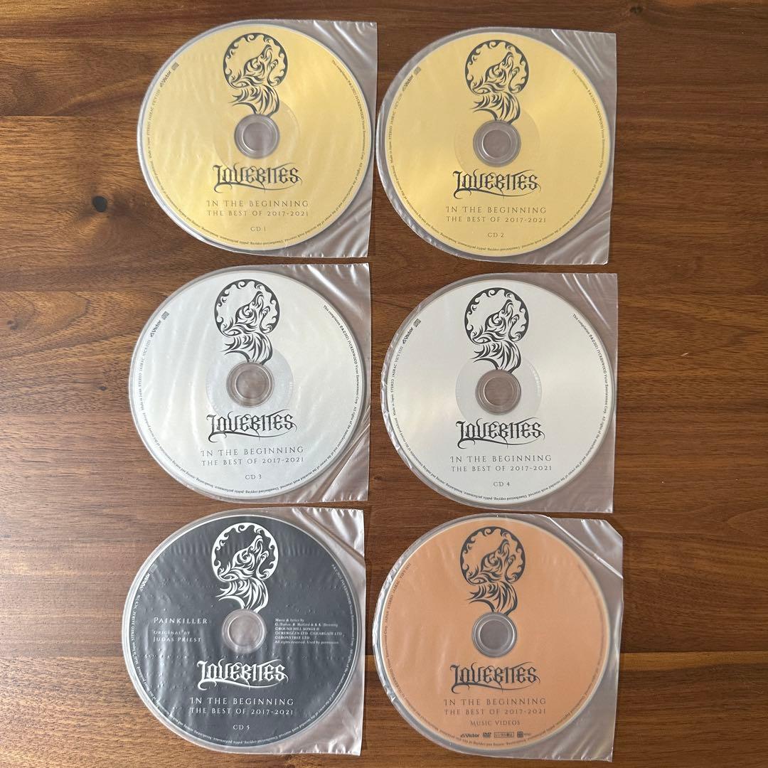 LOVEBITES IN THE BEGINNINGアルティメット5CD+DVD