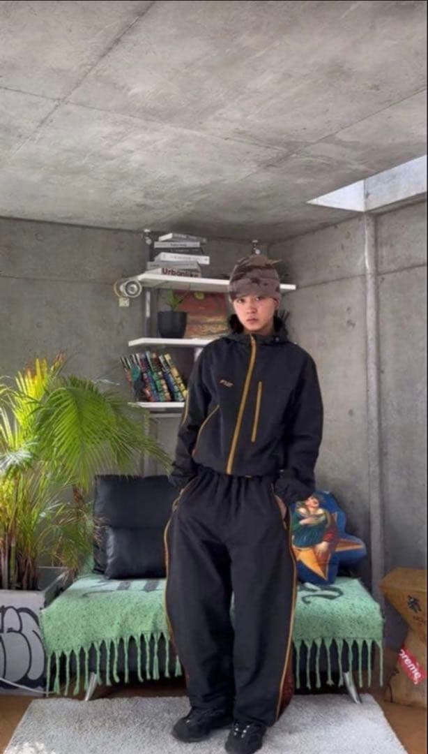 FUC nylon セットアップ ROULETTE かつき君着用