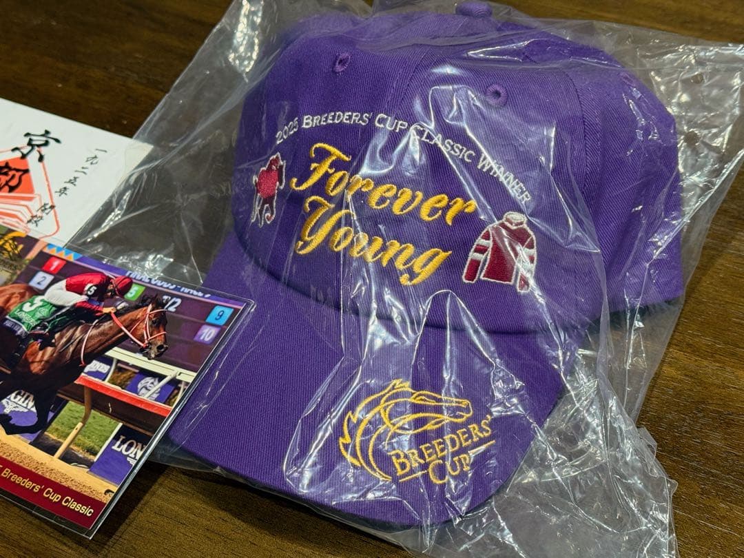 フォーエバーヤング　キャップ　Welcomeチャンス！特別版　BCクラシック優勝