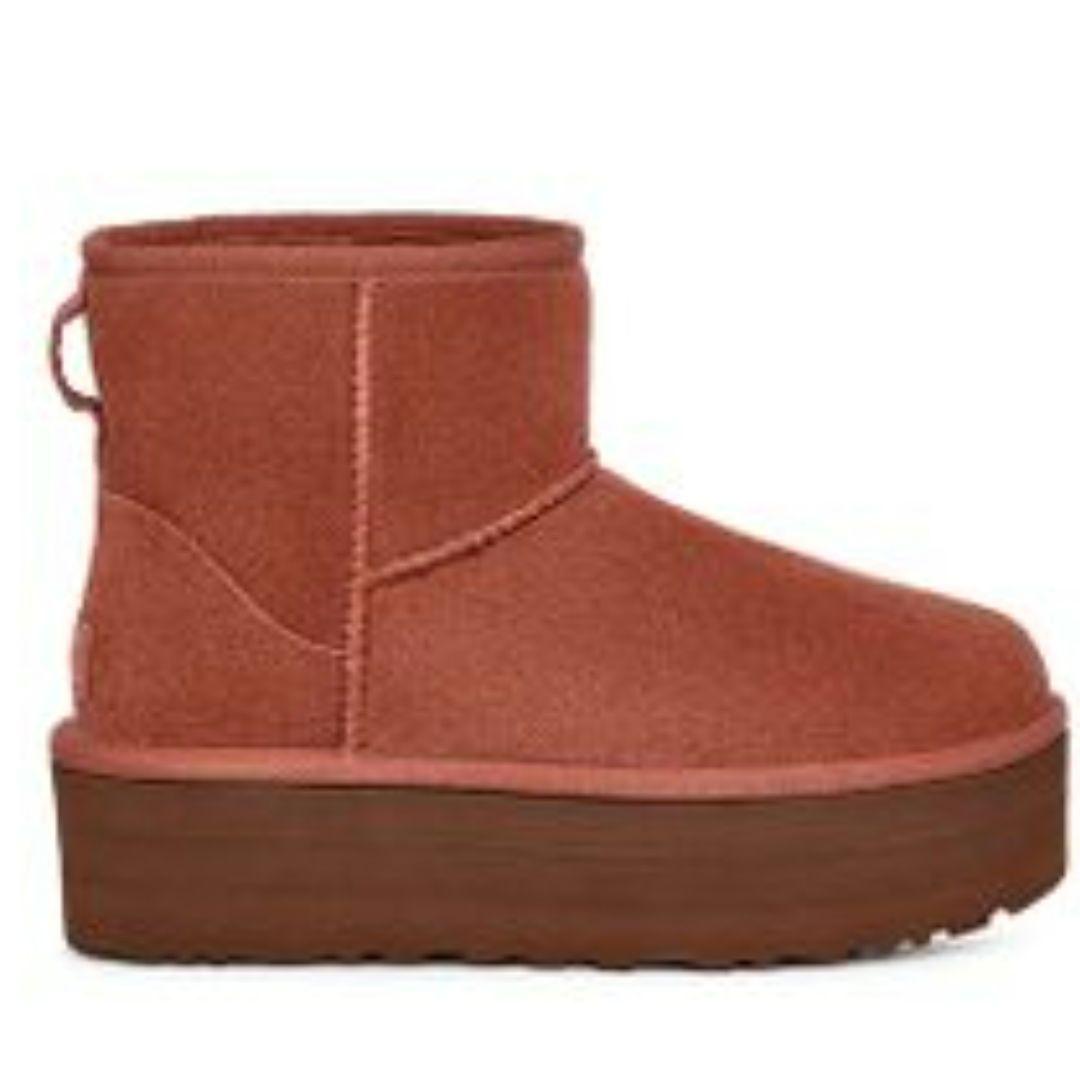 UGG レッド ショートブーツ サイズ6