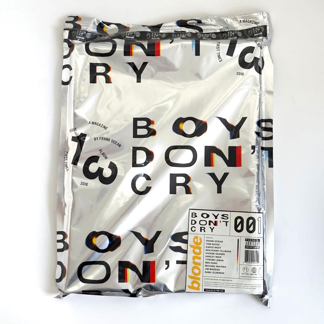 フランク・オーシャン Blonde 「Boys Don't Cry」未開封新品