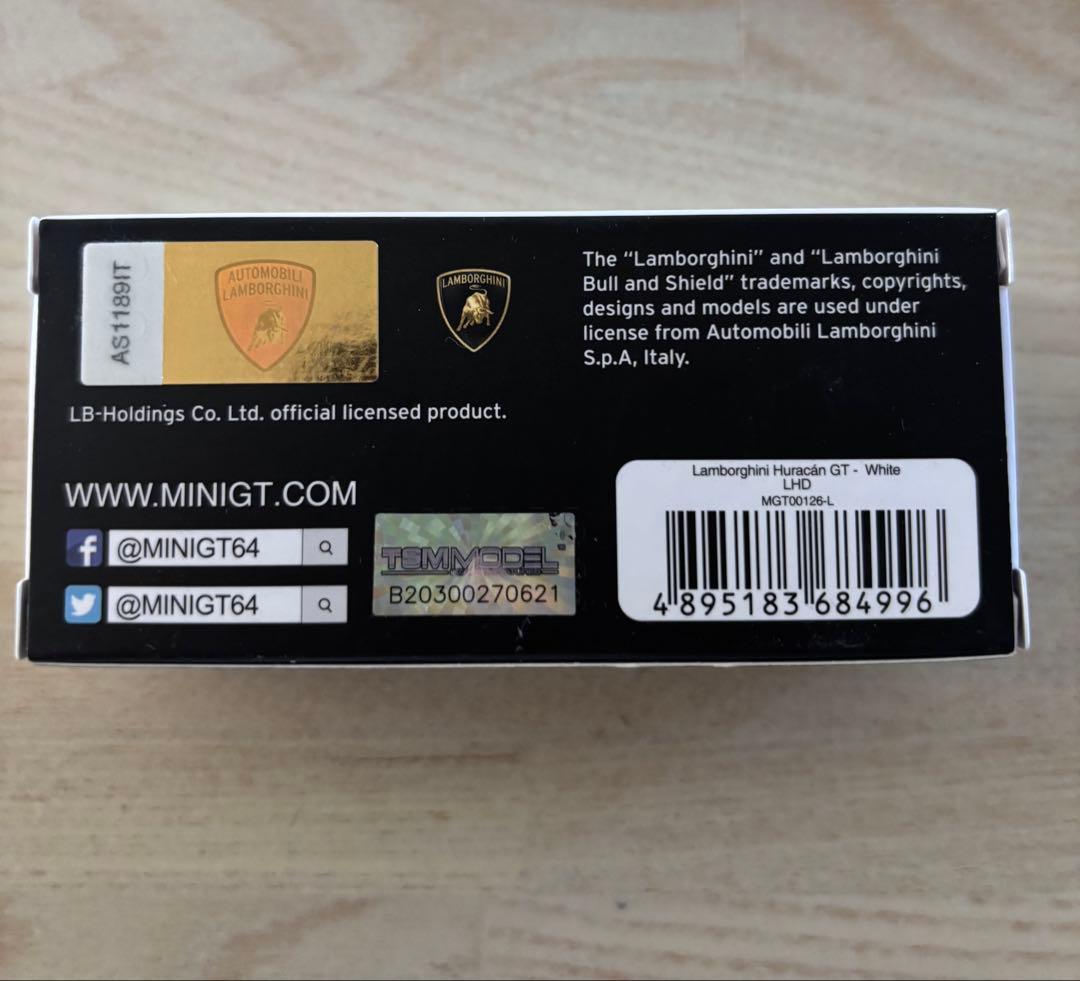 MINI GT LB★WORKS ランボルギーニ Huracán GT 126