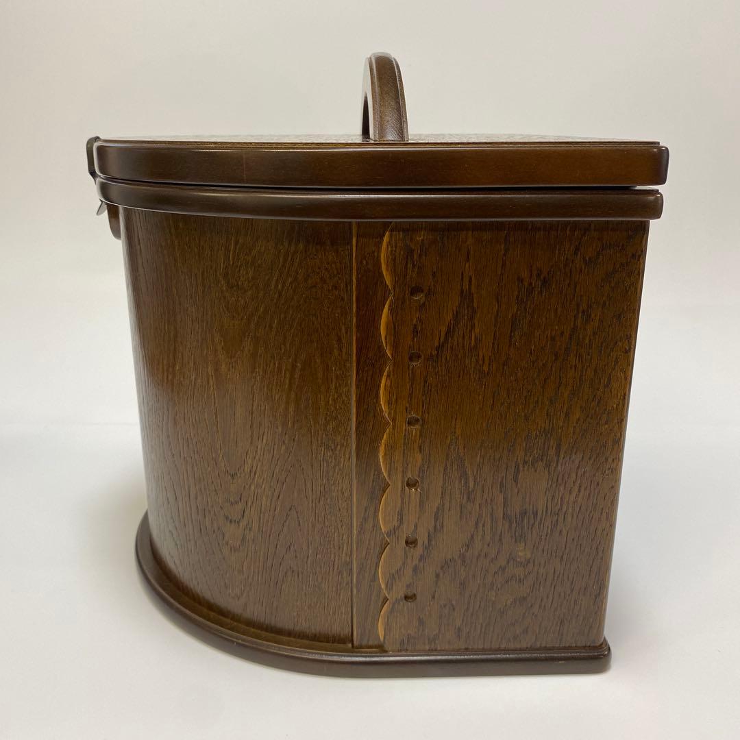 インテルナ南條　鏡台　パリの雑貨屋　木製　レース　メイクボックス　化粧台　1点