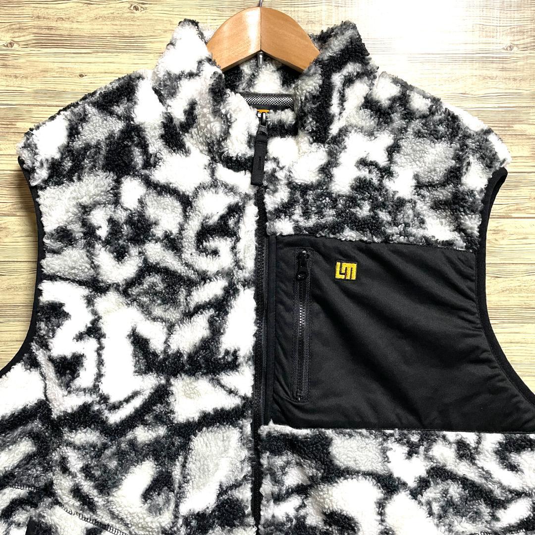 【フォロー割】 美品 ラウドマウス 裏蓄熱ボアフリースベスト 中綿 メンズ XL
