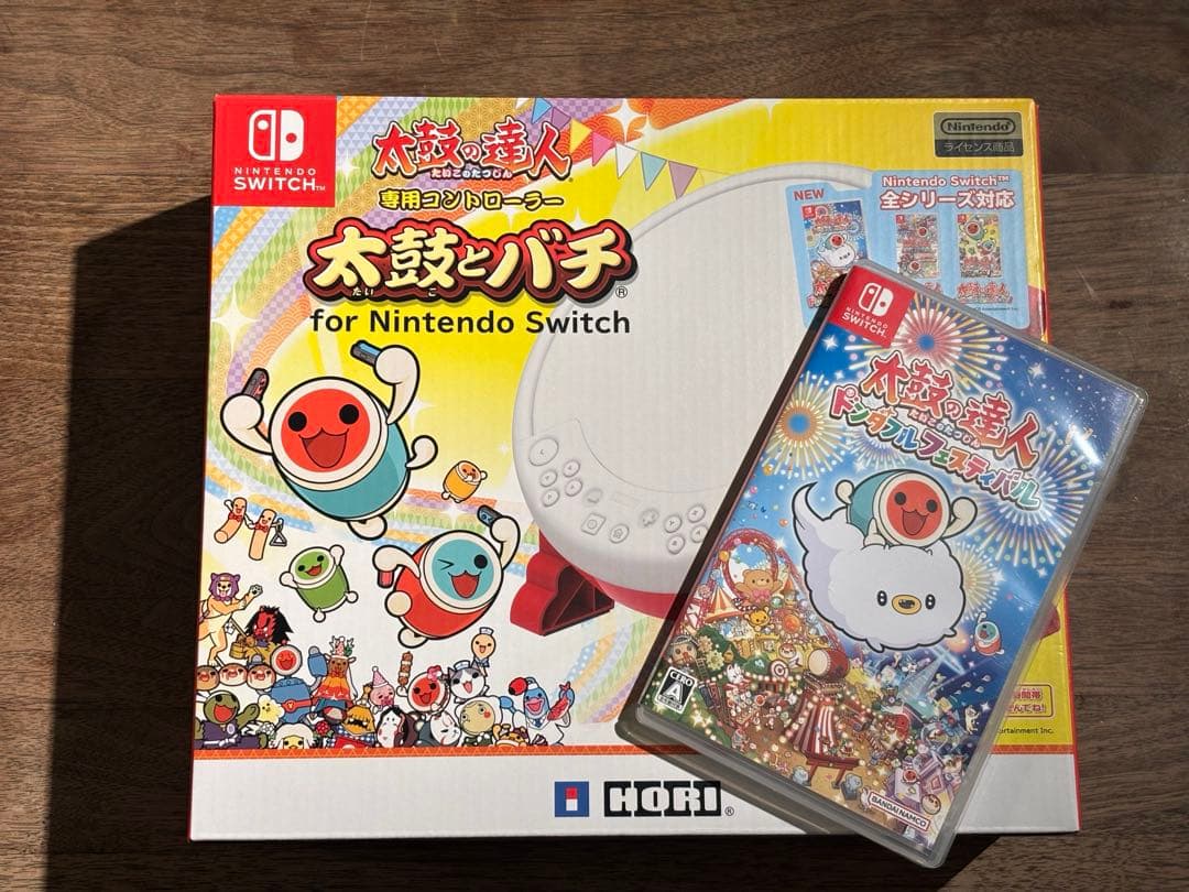 Nintendo Switch 太鼓の達人 太鼓とバチ＆ソフトのセット
