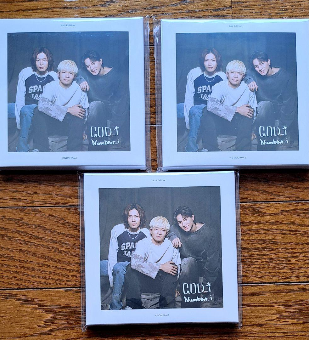 Number_i/GOD_i/iLYs Edition/チャーム付/3種