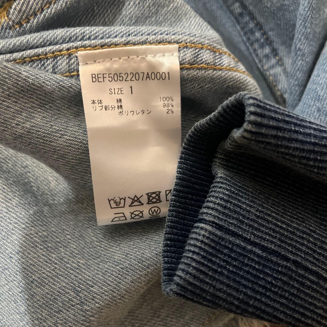 BEARDSLEY デニムジャケット 1サイズ ブルー　未使用