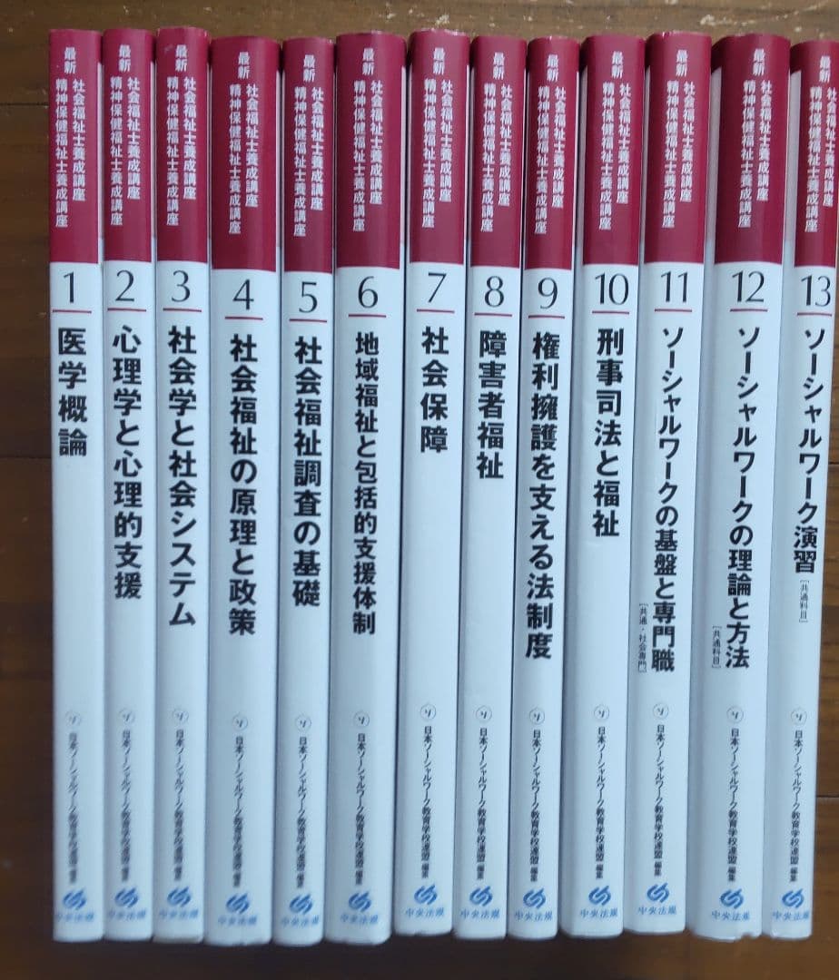最新　社会福祉士養成講座　　中央法規出版