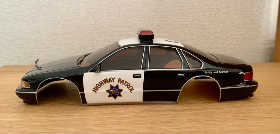 MINI–Z ミニッツ コルベット　パトカー　カスタム　カーボン　アルミ