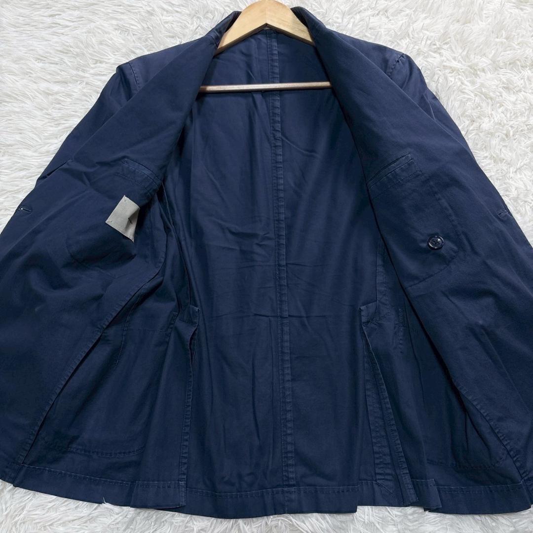 BOGLIOLI COAT ネイビーブルー ダブルブレストジャケット　42