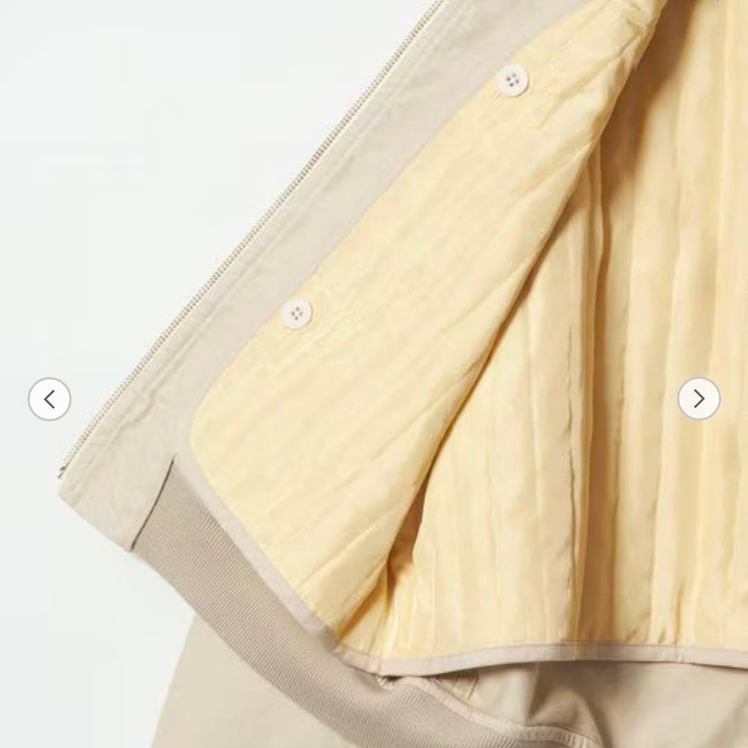 ＜６(ROKU)＞コットンピーチ ブルゾン