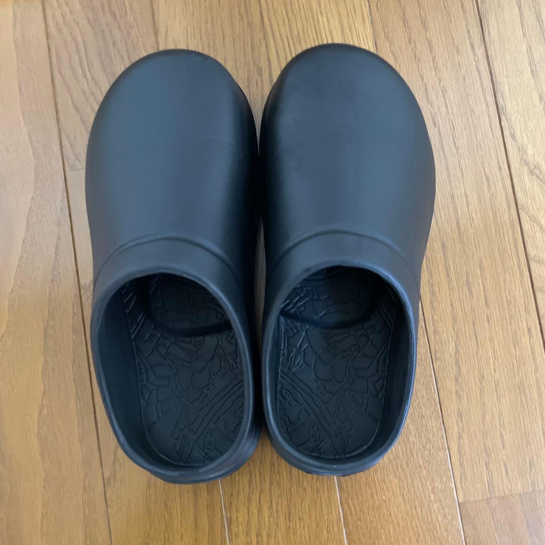 Rakubaki イージーサポ ブラックサンダルサイズM