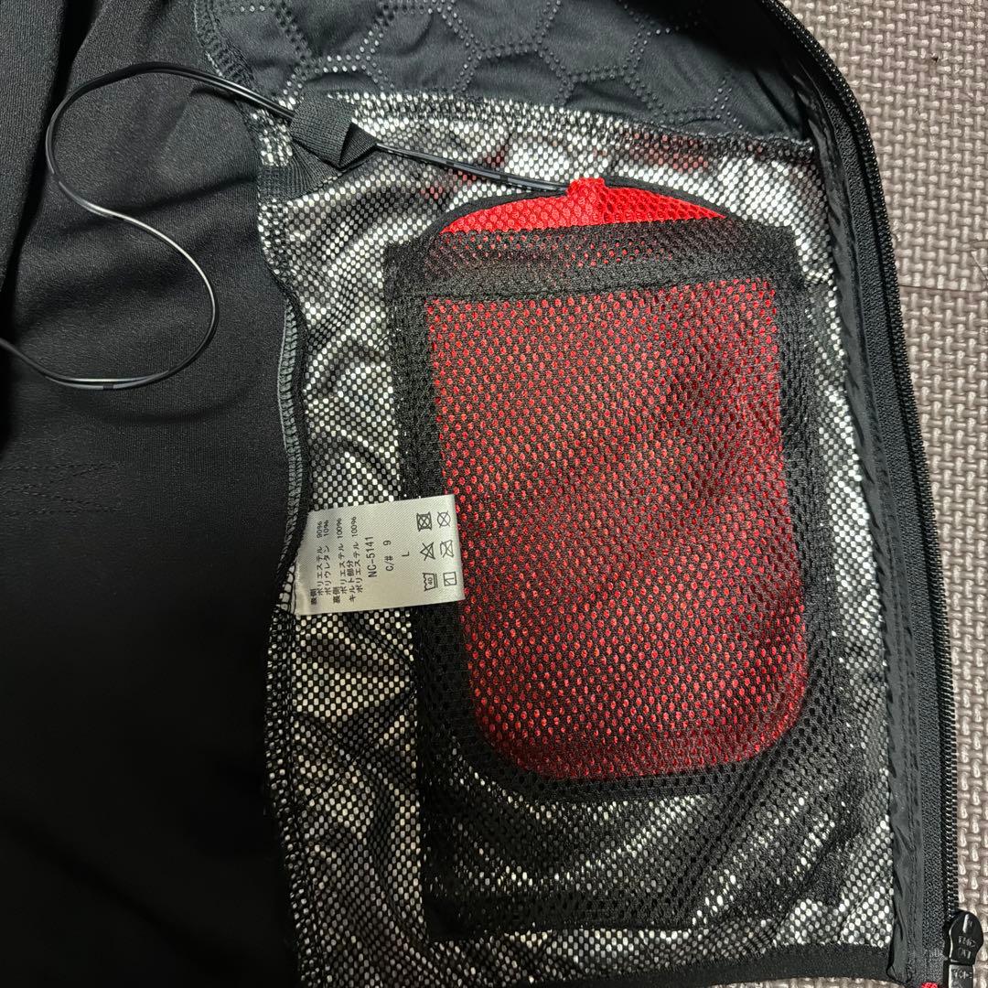 NPS製　Nヒートベスト　バッテリー、充電器付属　Lサイズ
