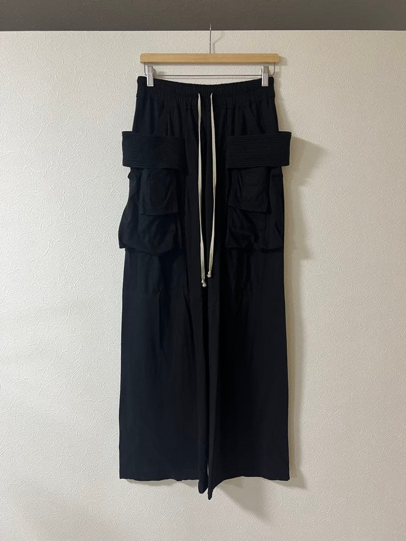 パンツ DRKSHDW Creatch wide cargo drawstring XS